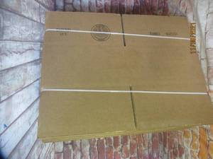 lot 218 image: 1 PACK OF SHIPPING BOXES 25 BOXES PER PACK  12X12X16