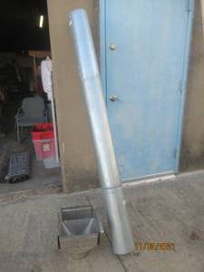 lot 269 image: METAL FAB INC TYPE B GAS VENT MODEL PN 6M5  6FT TALL