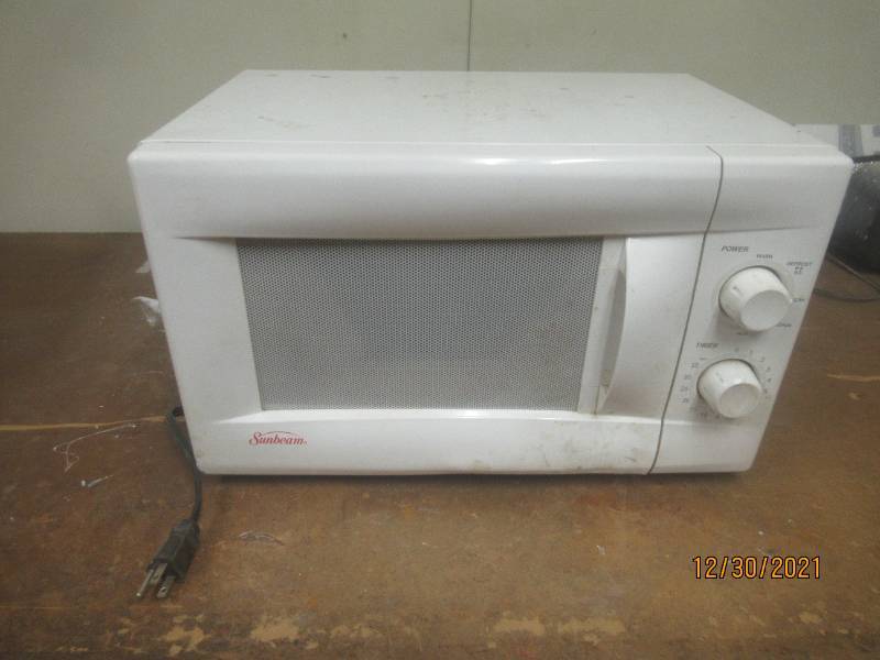 Sunbeam Microwave Auction