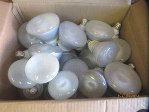 lot 45 image: 20 PLUS LIGHT BULBS