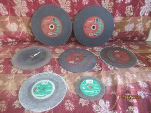 lot 56 image: 7 ASSORTED MASON CUTTING SAW BLADES