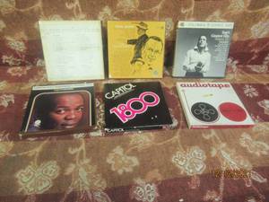 lot 77 image: 6 REEL TO REEL AUDIO TAPES SEE PICS