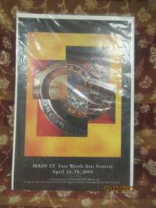 lot 129 image: 2004 MAIN ST FORT WORTH ARTS FESTIVAL PRINT