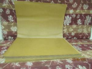 lot 243 image: LOT OF 50 SELF ADHESIVE LEATHER PANELS