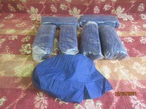 lot 271 image: CYCLING CAP HEAD GEAR BLUE 6 PACKS
