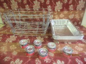 lot 287 image: CATERING CHAFES AND FUEL