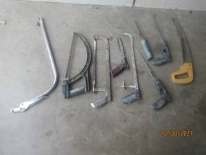 lot 298 image: 8 HAND SAWS