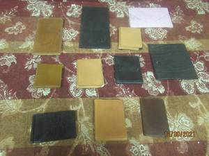 lot 327 image: 11 GENIUNE LEATHER WALLETS