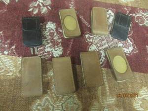 lot 328 image: 8 GENIUNE LEATHER MONEY CLIPS