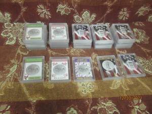 lot 347 image: 35 AMERICAN SILVER EAGLE COIN HOLDERS