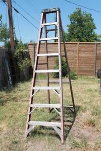 lot 12 image: HEAVY DUTY WERNER 8FT LADDER&nbsp