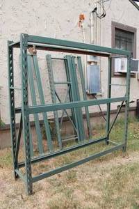 lot 60 image: TOTAL OF 2 PALLET RACKING&nbsp&nbsp76L&nbsp X 18  X 72 H)