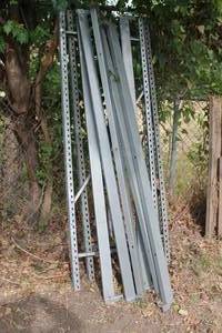 lot 62 image: 3-SHELF SHELVING PALLET RACKING&nbsp