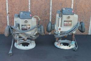 lot 83 image: TOTAL OF 2&nbsp PORTER CABLE VARIABLE SPEED PLUNGE ROUTER 7529&nbsp&nbsp