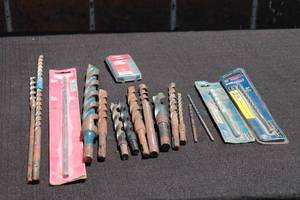 lot 108 image: LOT OF ASSORTED DRILL BITS&nbsp