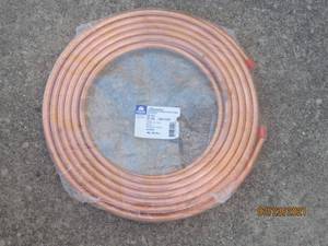 lot 13 image: MUELLER INDUSTRIES STREAMLINE COOPER AIR CONDITIONING TUBE 58 O.D 50 COIL