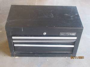 lot 63 image: CRAFTSMAN 4-DRAWER PORTABLE TOOL CHEST WITH CONTENTS&nbsp