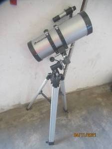 lot 74 image: CELESTRON POWERSEEKER 127 EQ&nbsp REFLECTOR TELESCOPE MODEL 21049