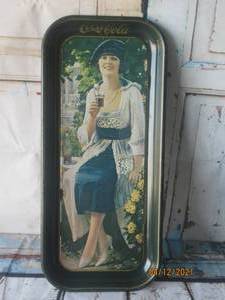 lot 100 image: VINTAGE&nbsp COCA COLA ADVERTISING SERVING DRINK TRAY&nbsp