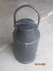 lot 143 image: VINTAGE STEEL&nbsp MILK JUG&nbsp