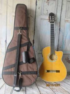 lot 69 image: ESTEBAN GRANADA G-100 CLASSICAL ACOUSTIC ELECTRIC GUITAR&nbsp