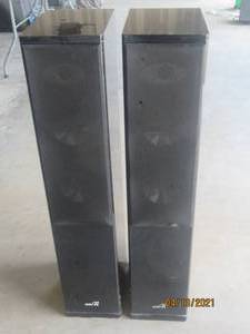 lot 153 image: COSET OF OLIN ROSS SOUND SYSTEMS SPEAKERS 703