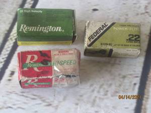 lot 235 image: 3 BOXES 22 LONG RIFLE AMMO