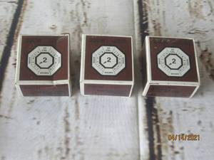 lot 242 image: 3 BOXES RAMSET 22CW PISTON TOOL POWDER CHARGES&nbsp&nbsp100BROWN POWER LEVEL