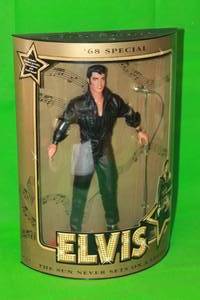 lot 60 image: ELVIS PRESLEY,  68 SPECIAL COMMEMORATIVE COLLECTION DOLL, WITH COA , 12 H