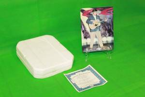 lot 84 image: ELVIS PRESLEY LOVE ME TENDER FIRST ISSUE IN AT THE BEGINNING ,PLATE No 5903A,BY EMMETT,WITH COA , 8 X 6.5