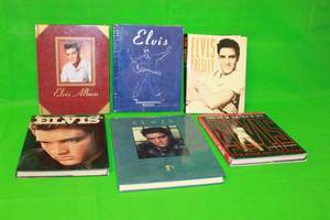 lot 138 image: TOTAL OF 6 ELVIS PRESLEY BOOKS  SEE PICS