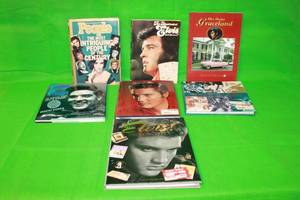 lot 139 image: TOTAL OF 7 ELVIS PRESLEY BOOKS  SEE PICS