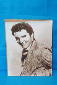 lot 144 image: JAILHOUSE ROCK , ELVIS PRESLEY 1957 ART PRINT ( 14X 11)