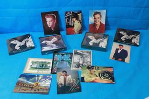 lot 166 image: LOT OF ELVIS PRESLEY POST CARDS