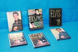 lot 180 image: ELVIS PRESLEY DVD LOT SEE PICS