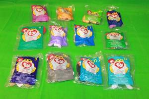 lot 56 image: TOTAL OF 12 MC DONALDS  TY BABIES , #1-12