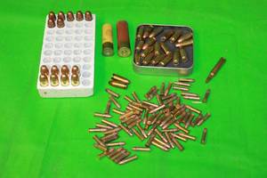 lot 78 image: LOT OF ASSORTED AMMUNITION   SEE PICS