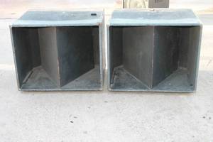 lot 6 image: 2- VINTAGE ACOUSTIC SUBWOOFERS