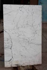 lot 112 image: MARBLE SLAB  TRUCK DOLLY NOT INCLUDED