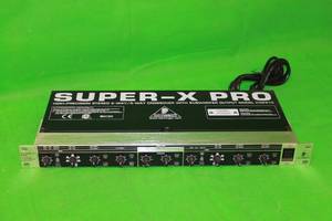 lot 126 image: SUPER -X PRO HIGH PERCISION STEREO 2-WAY  3-WAY CROSSOVER WITH SUBWOOFER OUTPUT CX2310