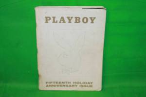 lot 190 image: PLAYBOY 1969 FIFTEENTH HOLIDAY ANNIVERSARY ISSUE PLAYBOY MAGAZINE