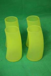 lot 176 image: TOTAL OF 4 LIBBY WATUSI TOO SWERVE COOLER TUMBLERS