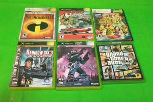 lot 231 image: TOTAL OF 6  XBOX GAMES
