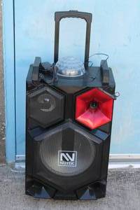lot 243 image: NUTEK TS-90113BL PORTABLE SPEAKER