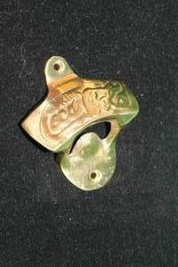 lot 12 image: VINTAGE BRASS COCA COLA BOTTLE OPENER