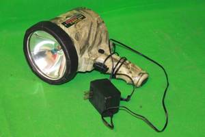 lot 46 image: OPTRONICS NIGHT BLASTER 200000 RECHARGEABLE CANDLE POWER SPOTLIGHT