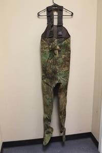 lot 52 image: REMINGTON NEOPRENE STOCK FOOT CHEST WADER SIZE MED