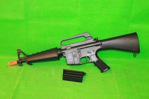 lot 60 image: AIRSOFT CROSSMAN SPRING R33 CAL 6MM BB RIFLE QA140700422  27 LONG