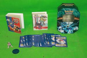 lot 101 image: POKEMON LOT TRADING CARDS AND MORE SEE PICS