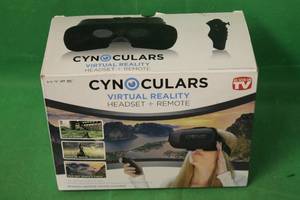lot 103 image: HYPE CYNOCULARS VIRTUAL REALITY HEADSET AND REMOTE